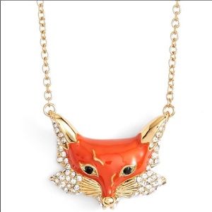 Kate Spade fox necklace